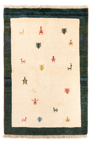 Gabbeh-tæppe - Persisk - 152 x 100 cm - flerfarvet