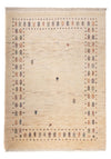 Loribaft Tæppe 110x158cm - Perserteppich Wollteppich - Rektangulær / Natur / 110 x 158 cm Rektangulær