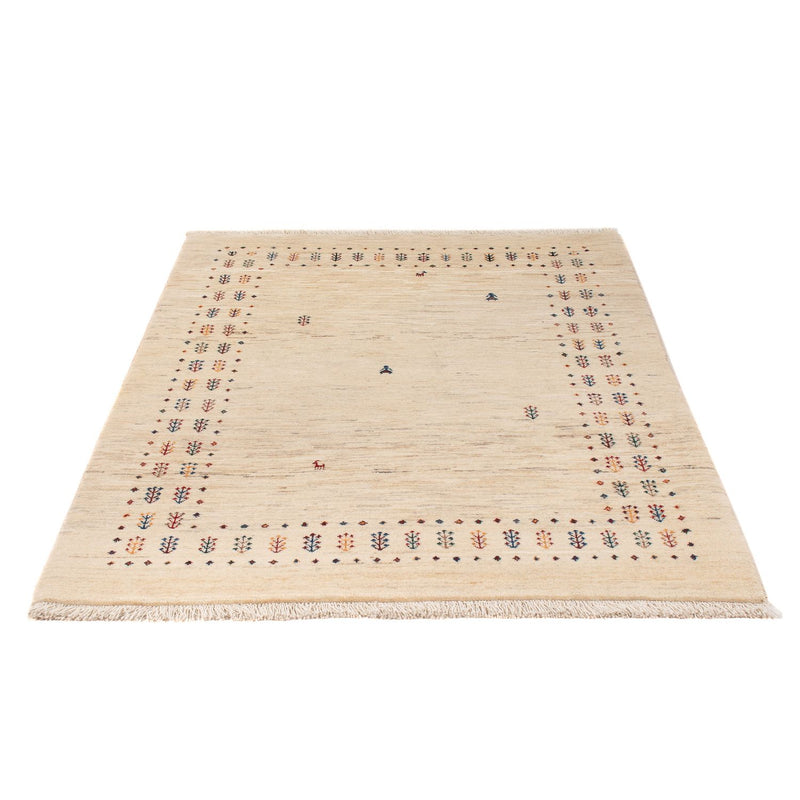 Gabbeh Tæppe - Loribaft Persisk - 158 x 110 cm - natur