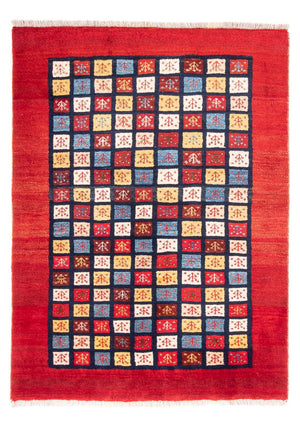 Gabbeh-tæppe - Persisk - 185 x 125 cm - flerfarvet