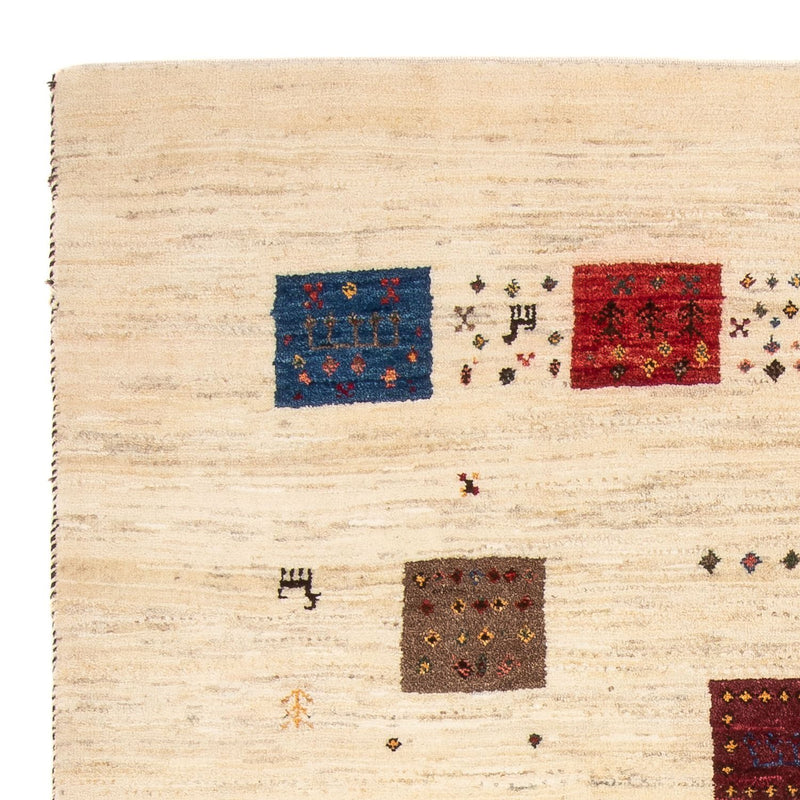 Gabbeh Tæppe - Loribaft Persisk - 185 x 128 cm - flerfarvet