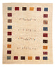 Loribaft Tæppe 194x151cm - Perserteppich Wollteppich