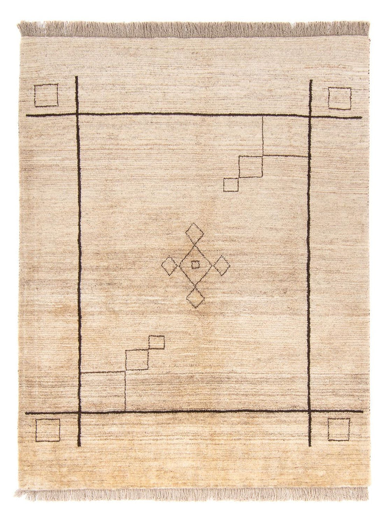 Berber tæppe - 205 x 158 cm - beige