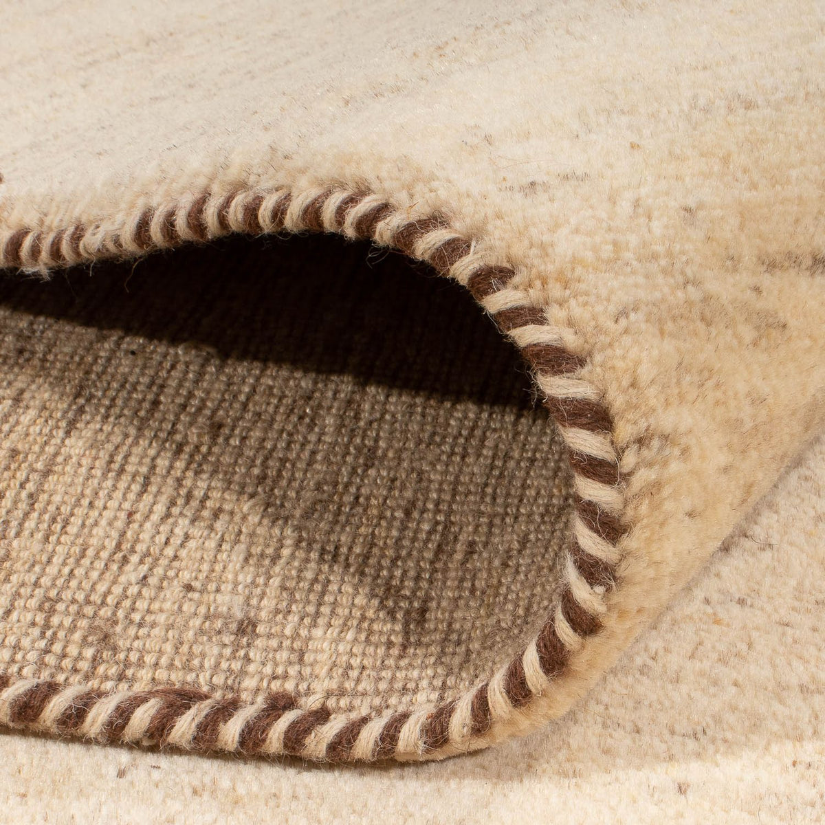 Gabbeh-tæppe - Persisk - 247 x 178 cm - beige