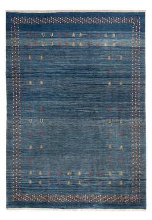 Gabbeh-tæppe - Persisk - 295 x 210 cm - blå