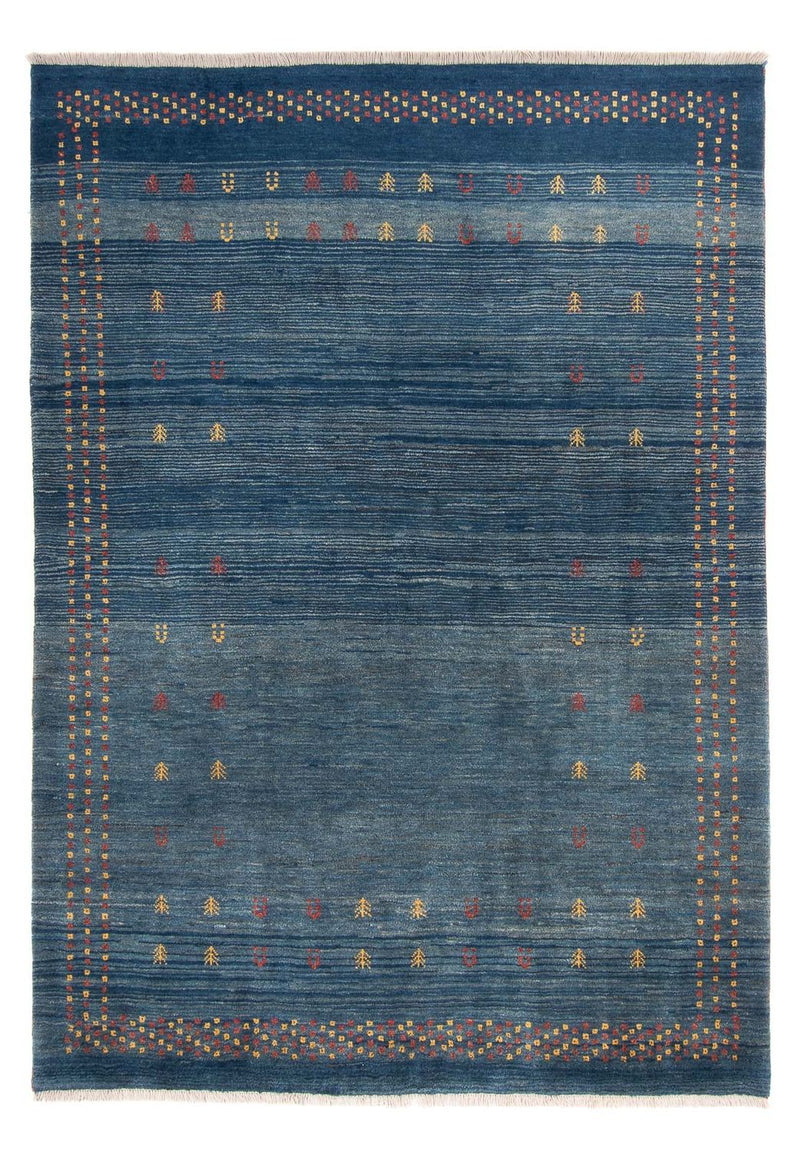 Gabbeh-tæppe - Persisk - 295 x 210 cm - blå