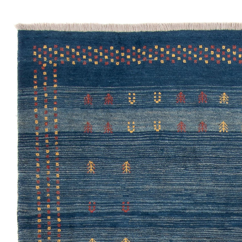 Gabbeh-tæppe - Persisk - 295 x 210 cm - blå
