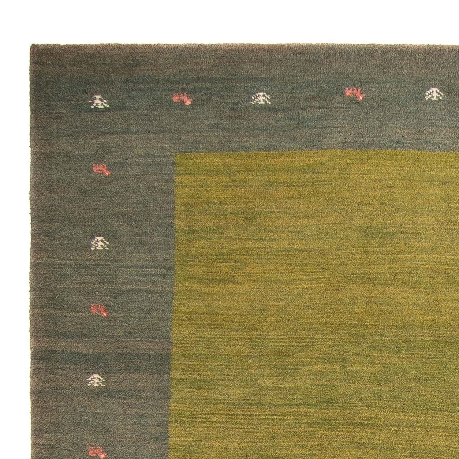 Gabbeh-tæppe - Persisk - 302 x 200 cm - grøn