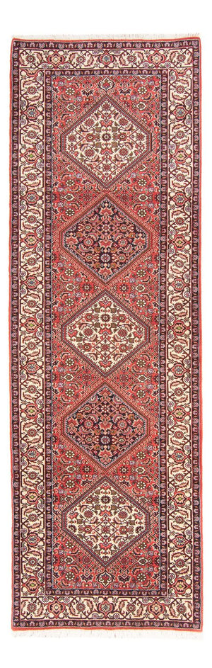 Løber Persisk tæppe - Bijar - Royal - 270 x 82 cm - rød