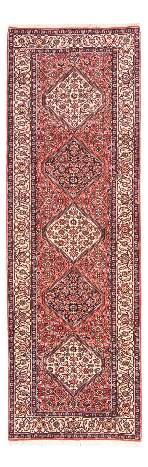 Løber Persisk tæppe - Bijar - Royal - 270 x 82 cm - rød