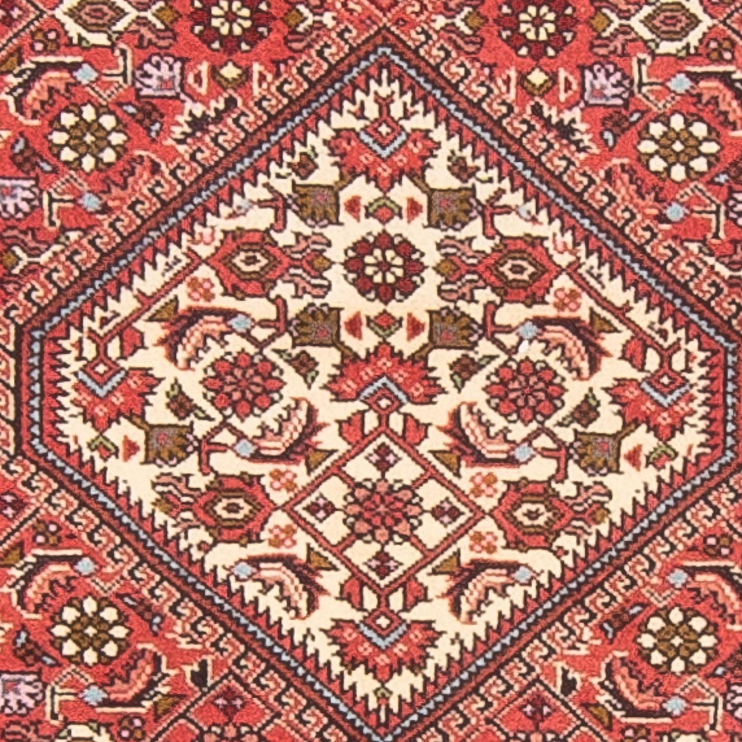 Løber Persisk tæppe - Bijar - Royal - 270 x 82 cm - rød