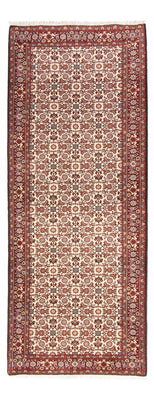 Løber Persisk tæppe - Bijar - Royal - 254 x 86 cm - beige