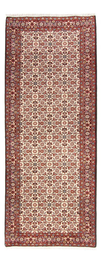 Løber Persisk tæppe - Bijar - Royal - 254 x 86 cm - beige