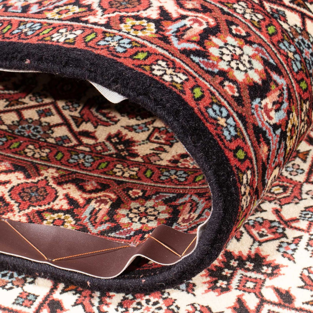 Løber Persisk tæppe - Bijar - Royal - 254 x 86 cm - beige