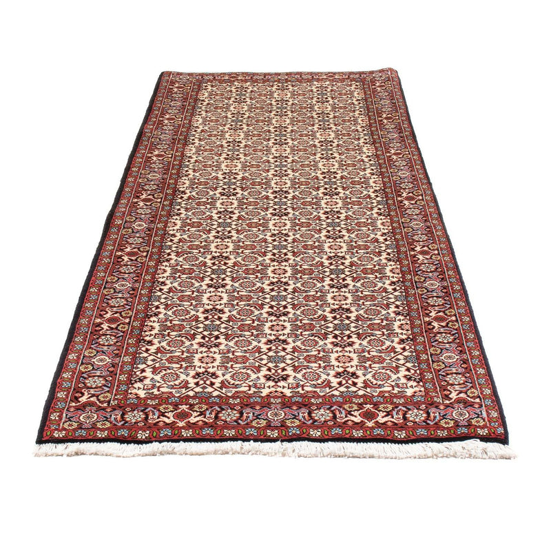 Løber Persisk tæppe - Bijar - Royal - 254 x 86 cm - beige