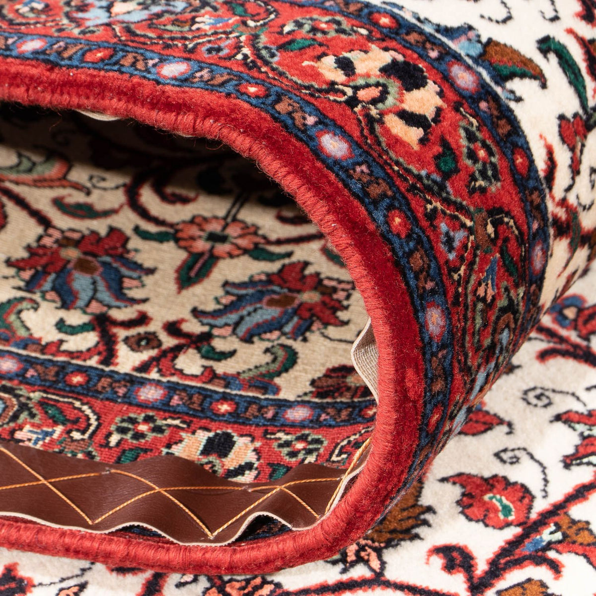 Løber Persisk tæppe - Bijar - Royal - 244 x 73 cm - beige