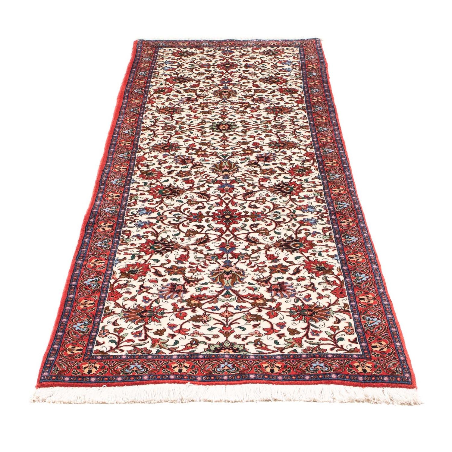 Løber Persisk tæppe - Bijar - Royal - 244 x 73 cm - beige