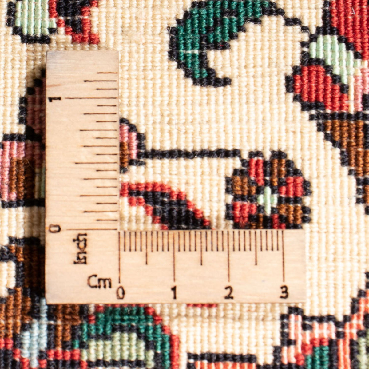 Løber Persisk tæppe - Bijar - Royal - 244 x 73 cm - beige