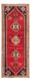 Løber Gabbeh-tæppe - Kashkuli Persisk - 234 x 82 cm - rød