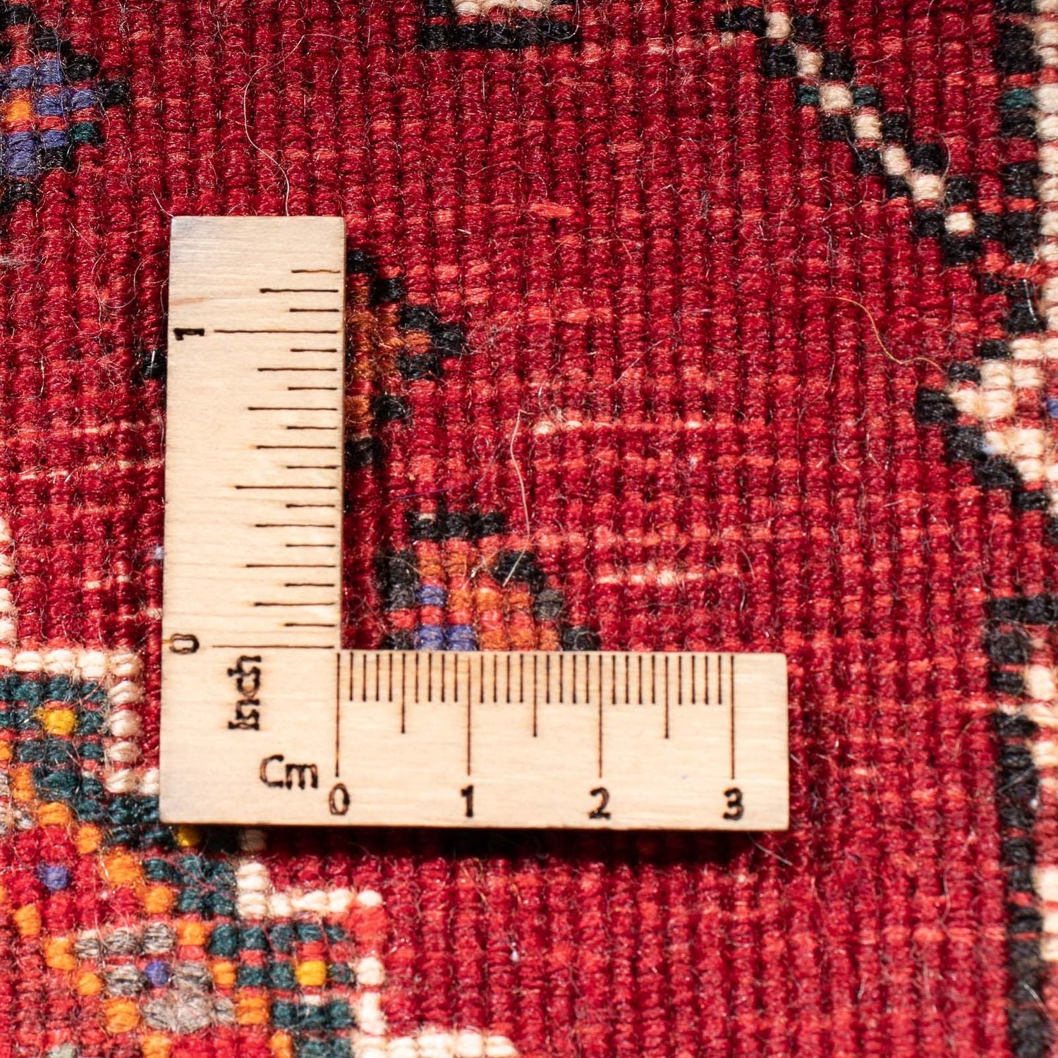 Løber Gabbeh-tæppe - Kashkuli Persisk - 234 x 82 cm - rød