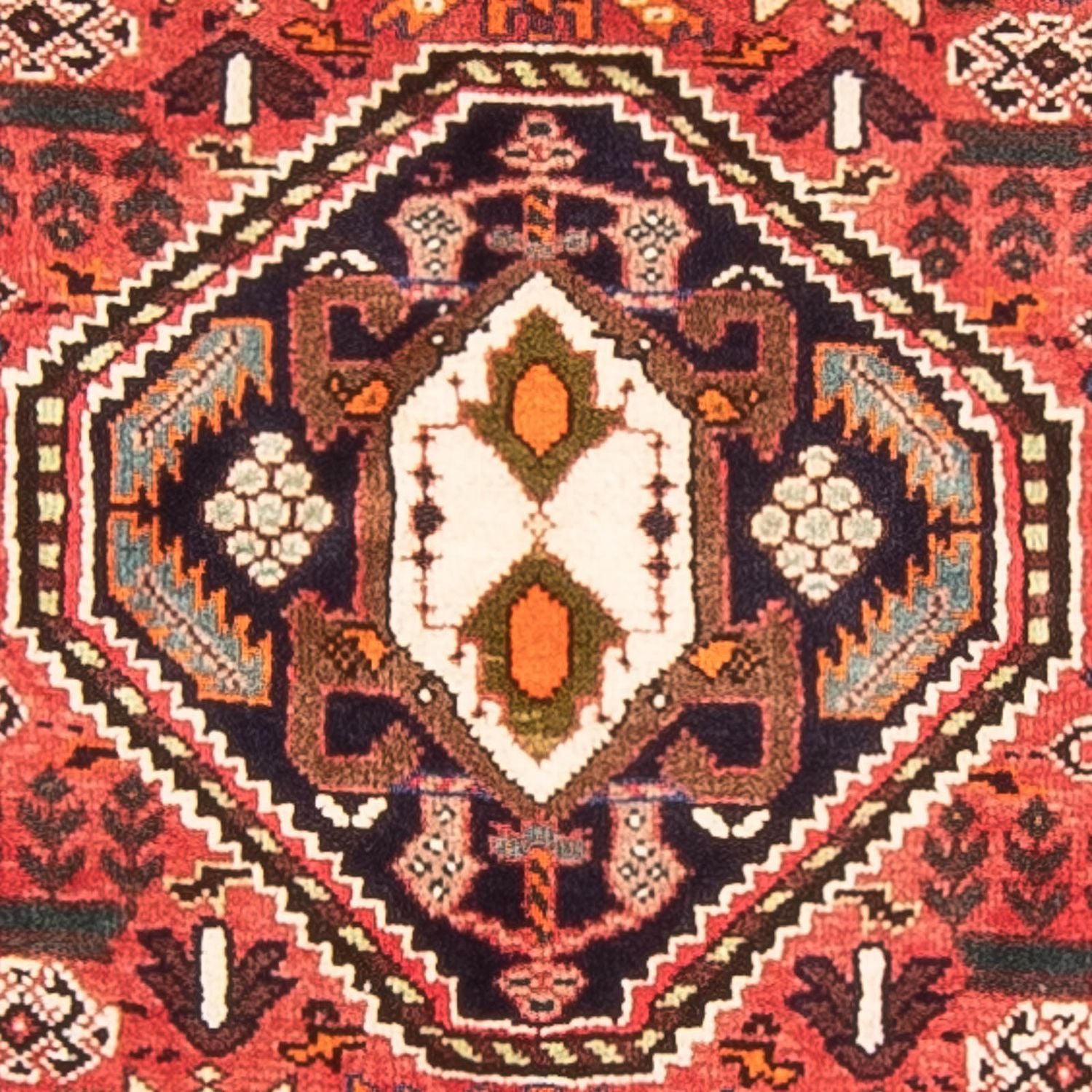 Løber Persisk tæppe - Nomadisk - 198 x 85 cm - rød