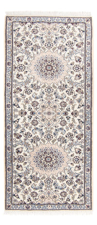Løber Persisk tæppe - Nain - Royal - 210 x 82 cm - beige