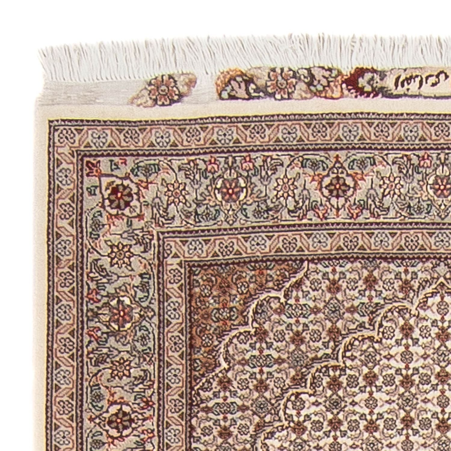Løber Persisk tæppe - Tabriz - Royal - 212 x 82 cm - beige