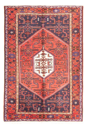 Persisk tæppe - Nomadisk - 194 x 131 cm - rød