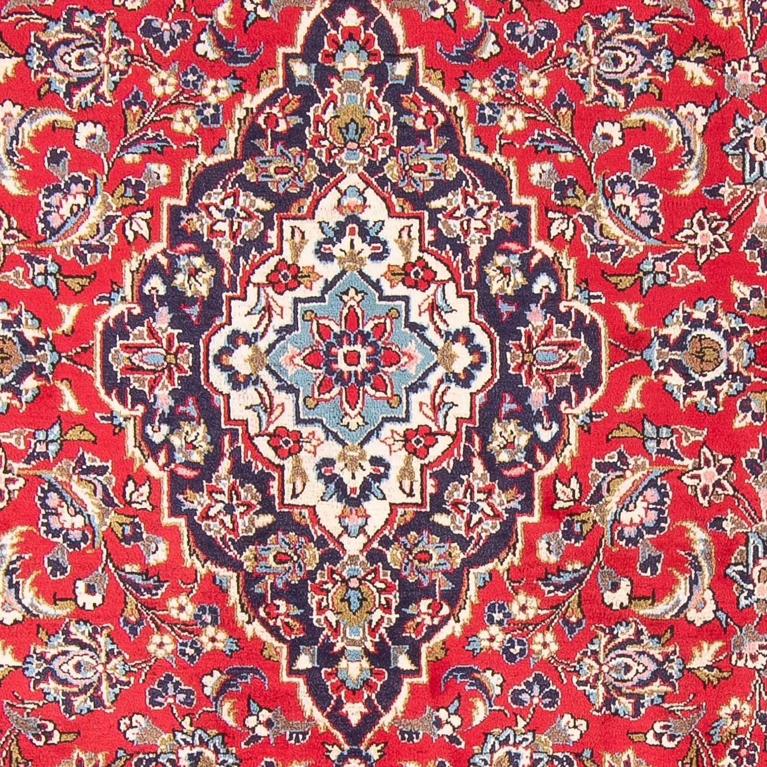 Persisk tæppe - Keshan - 307 x 195 cm - rød