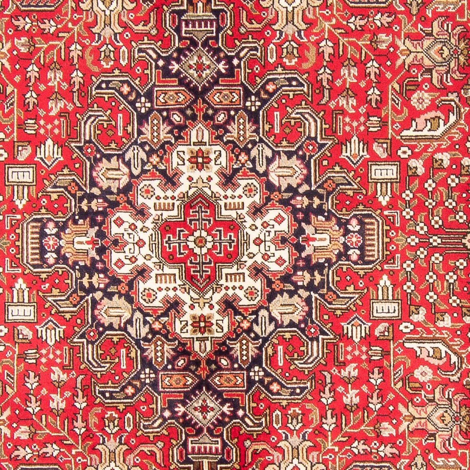 Persisk tæppe - Tabriz - 300 x 195 cm - rød