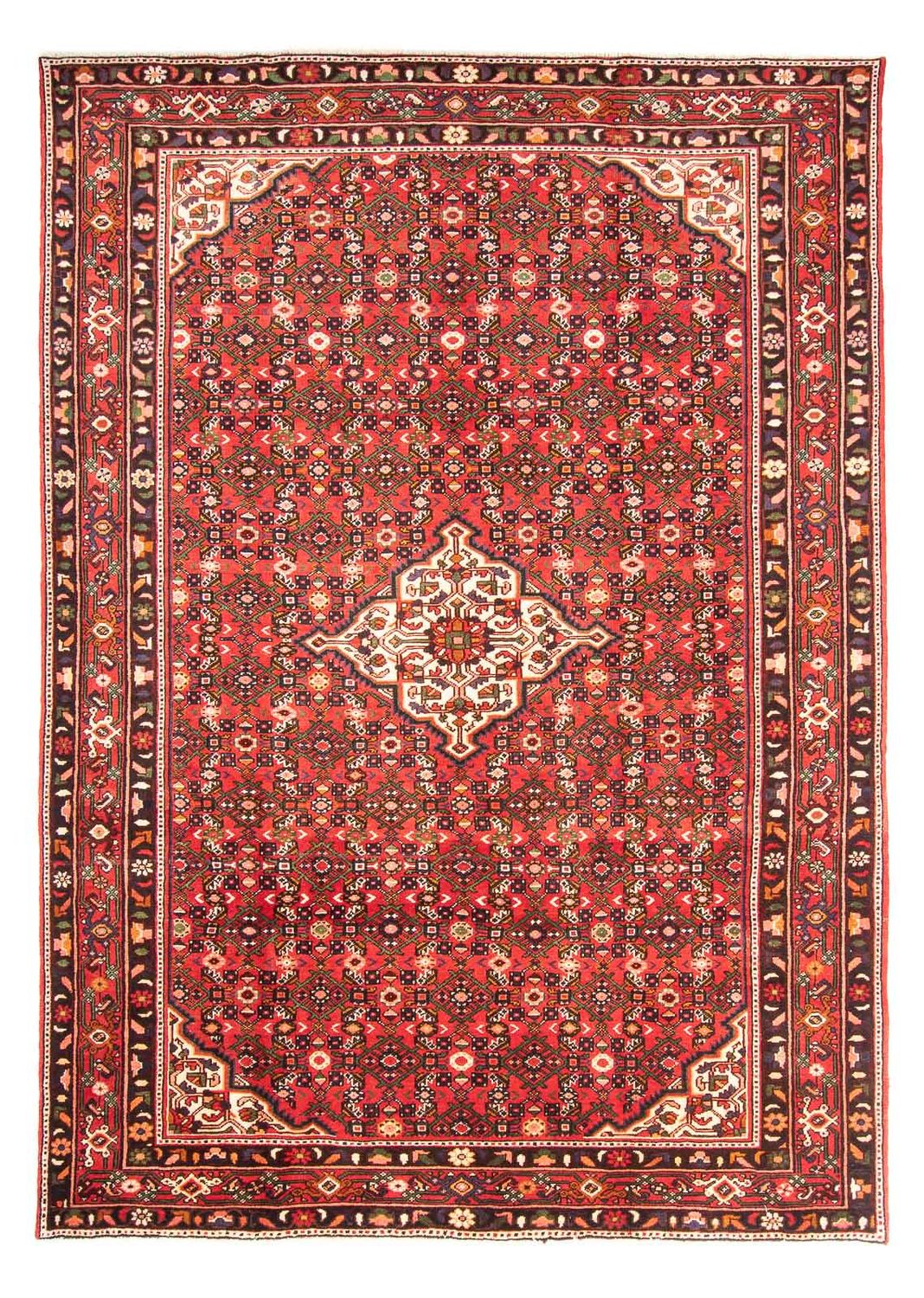 Persisk tæppe - Nomadisk - 300 x 212 cm - rød