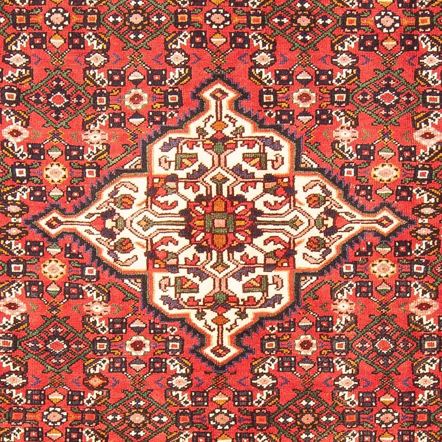 Persisk tæppe - Nomadisk - 300 x 212 cm - rød
