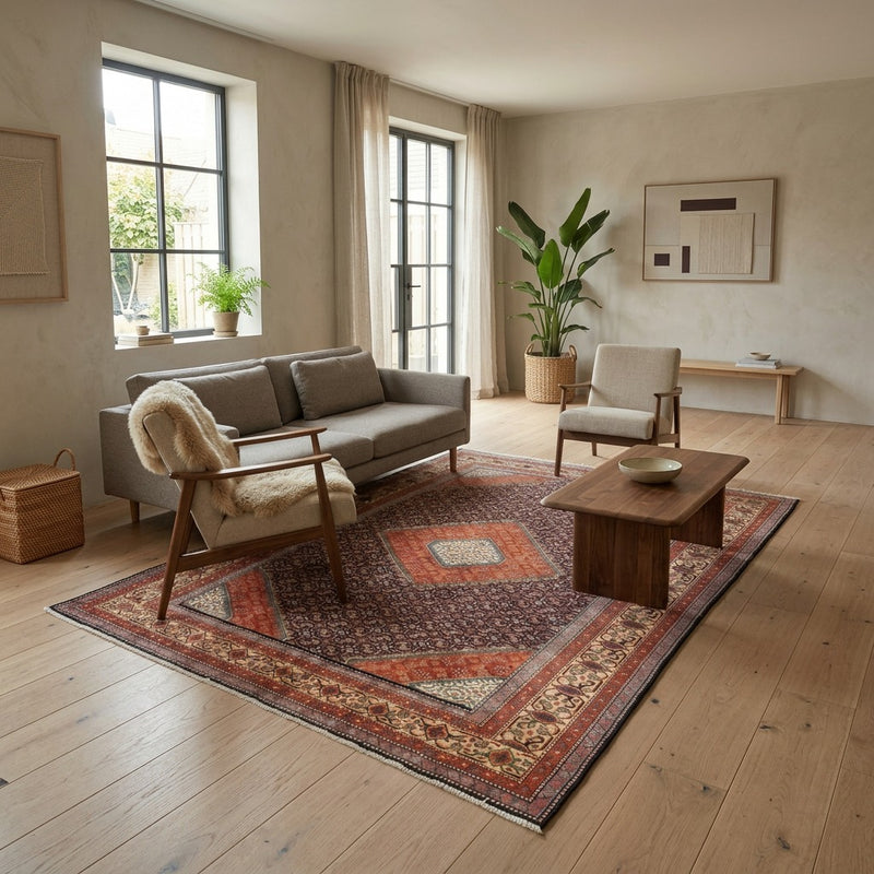 Tabriz Tæppe 208x276cm - Persisk tæppe