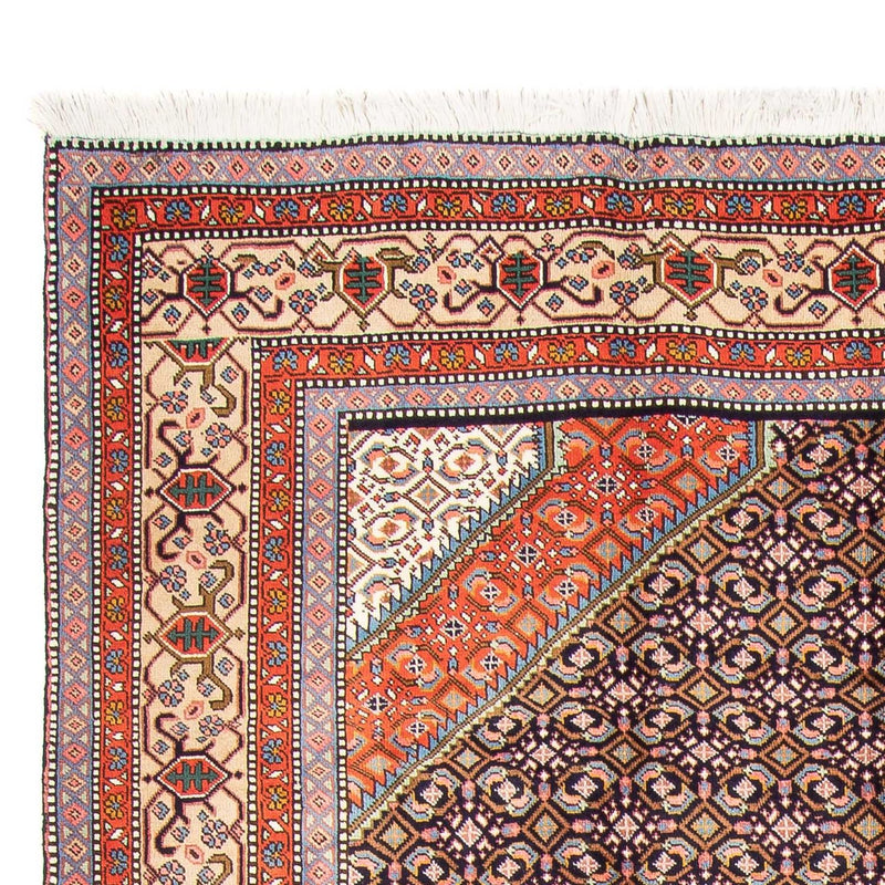 Persisk tæppe - Tabriz - 276 x 208 cm - mørkeblå