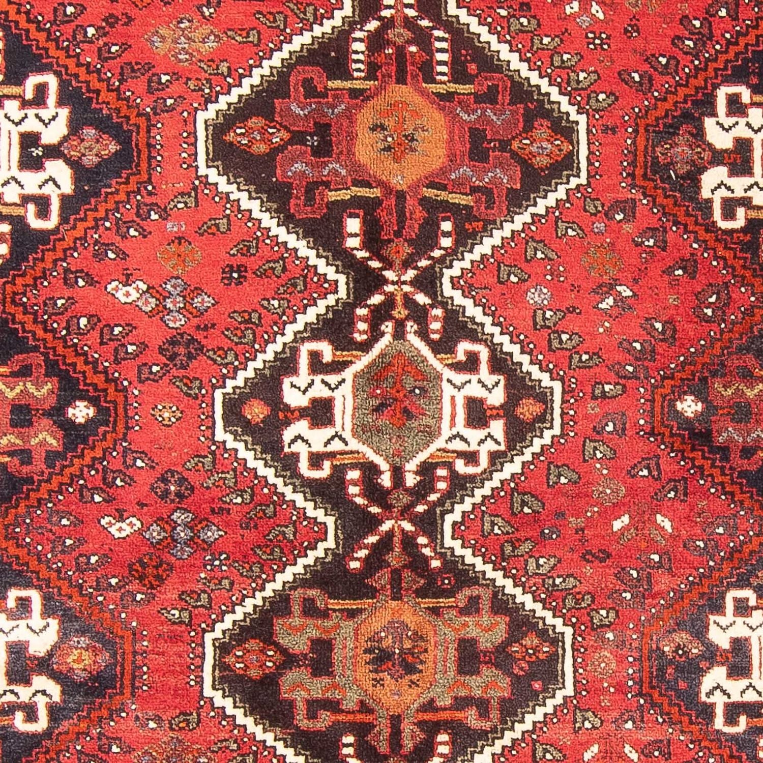 Persisk tæppe - Nomadisk - 275 x 180 cm - rød