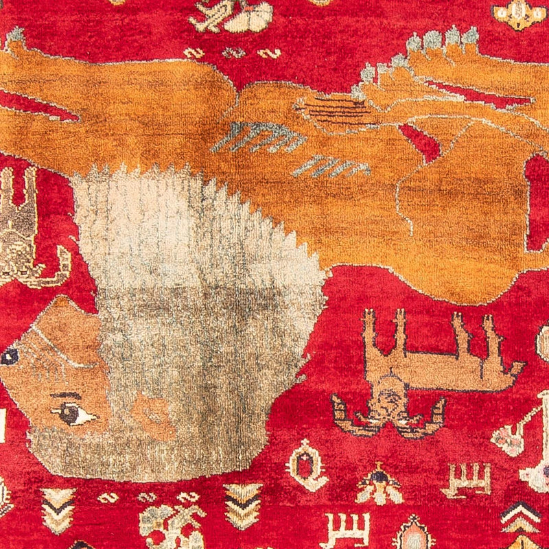 Gabbeh-tæppe - Kashkuli Persisk - 265 x 171 cm - rød