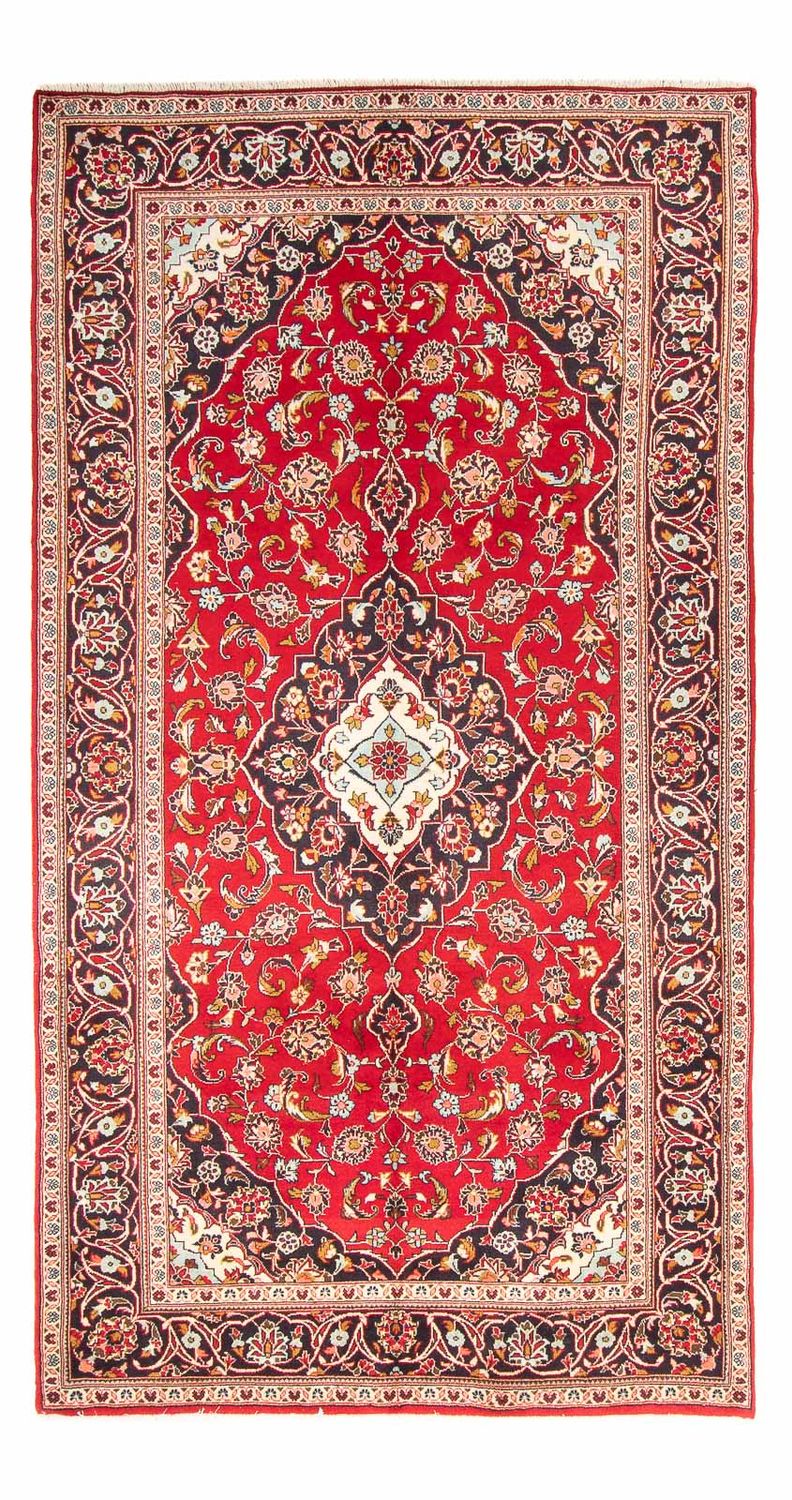 Persisk tæppe - Keshan - 295 x 145 cm - rød