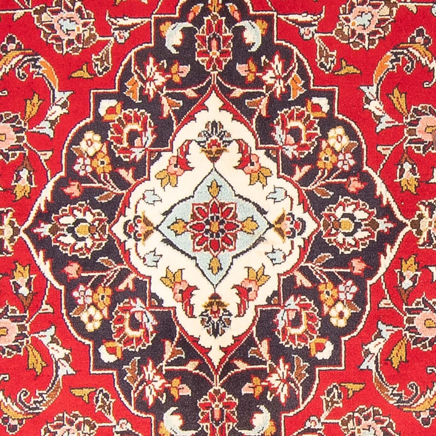 Persisk tæppe - Keshan - 295 x 145 cm - rød