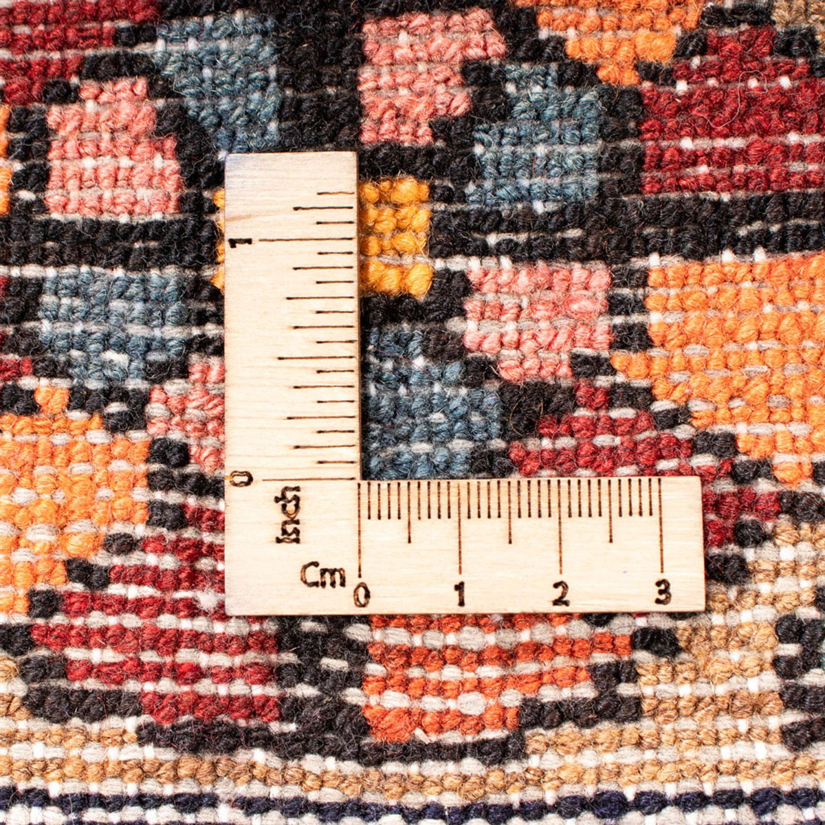 Persisk tæppe - Nomadisk - 243 x 165 cm - mørkeblå