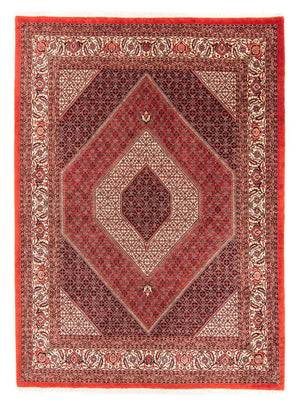 Persisk tæppe - Bijar - Royal - 240 x 175 cm - rød