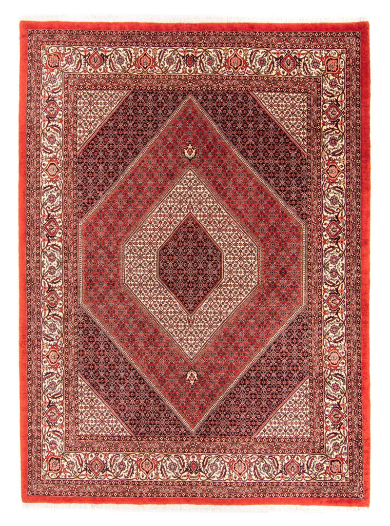 Persisk tæppe - Bijar - Royal - 240 x 175 cm - rød