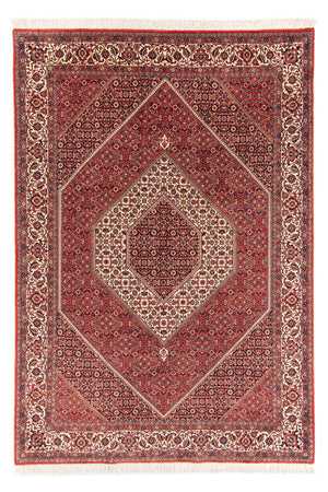 Persisk tæppe - Bijar - Royal - 252 x 174 cm - rød
