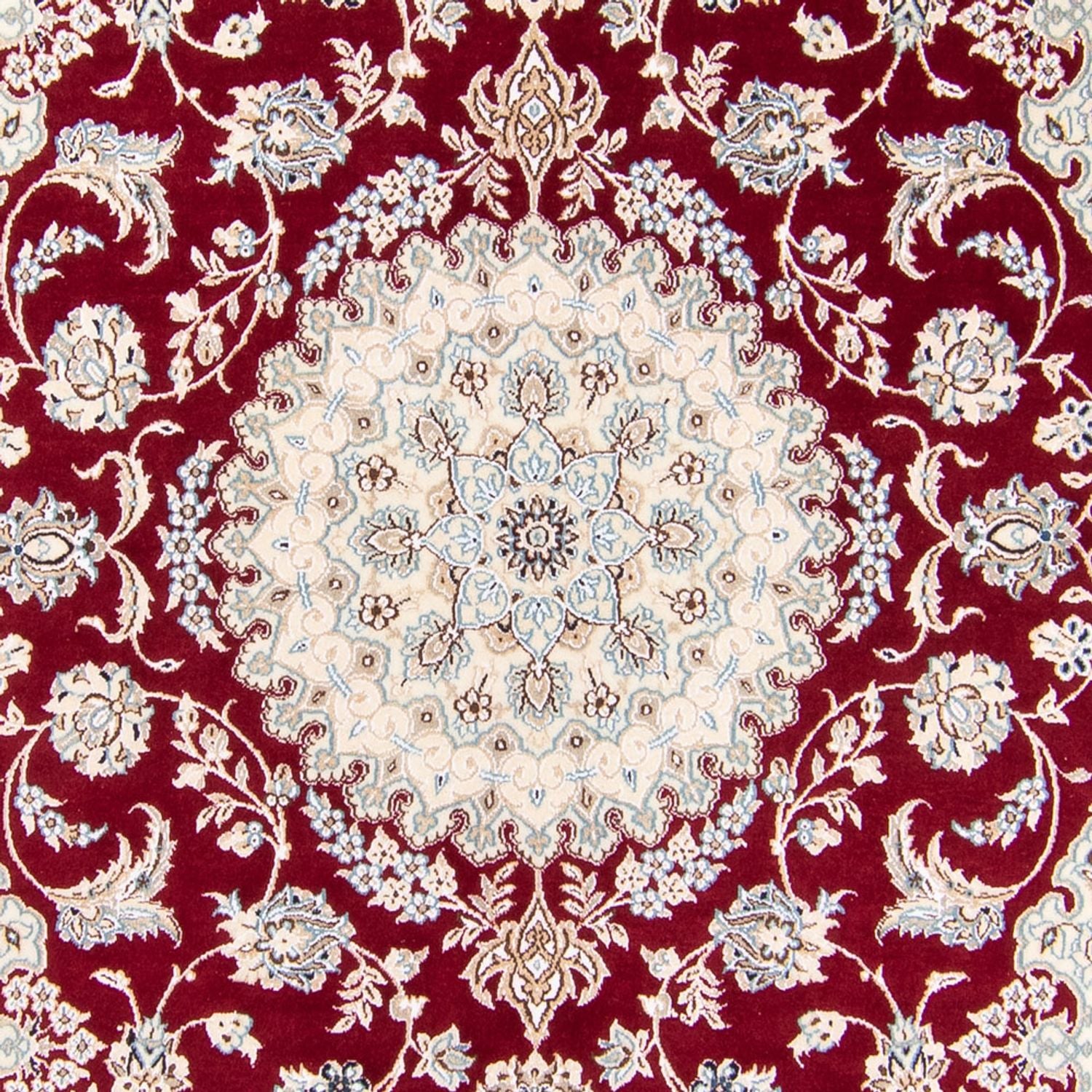 Persisk tæppe - Nain - Royal - 245 x 150 cm - rød