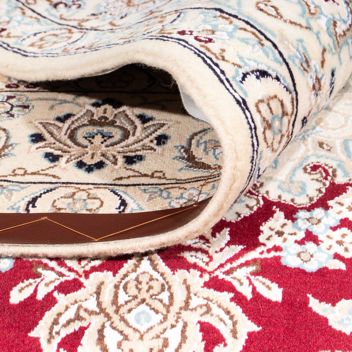 Persisk tæppe - Nain - Royal - 245 x 150 cm - rød