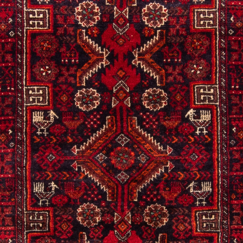 Løber Baluch-tæppe - 182 x 96 cm - rød