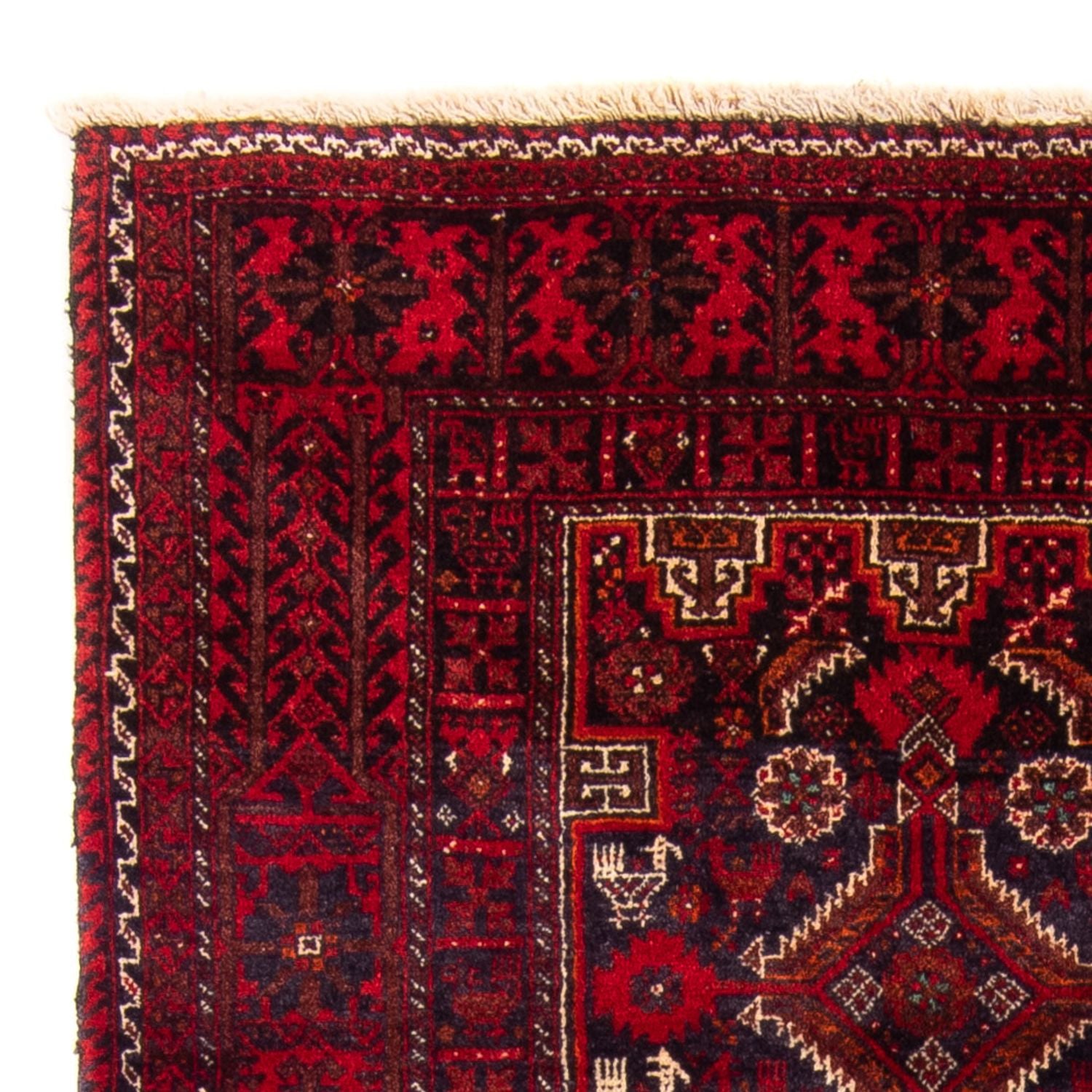 Løber Baluch-tæppe - 182 x 96 cm - rød