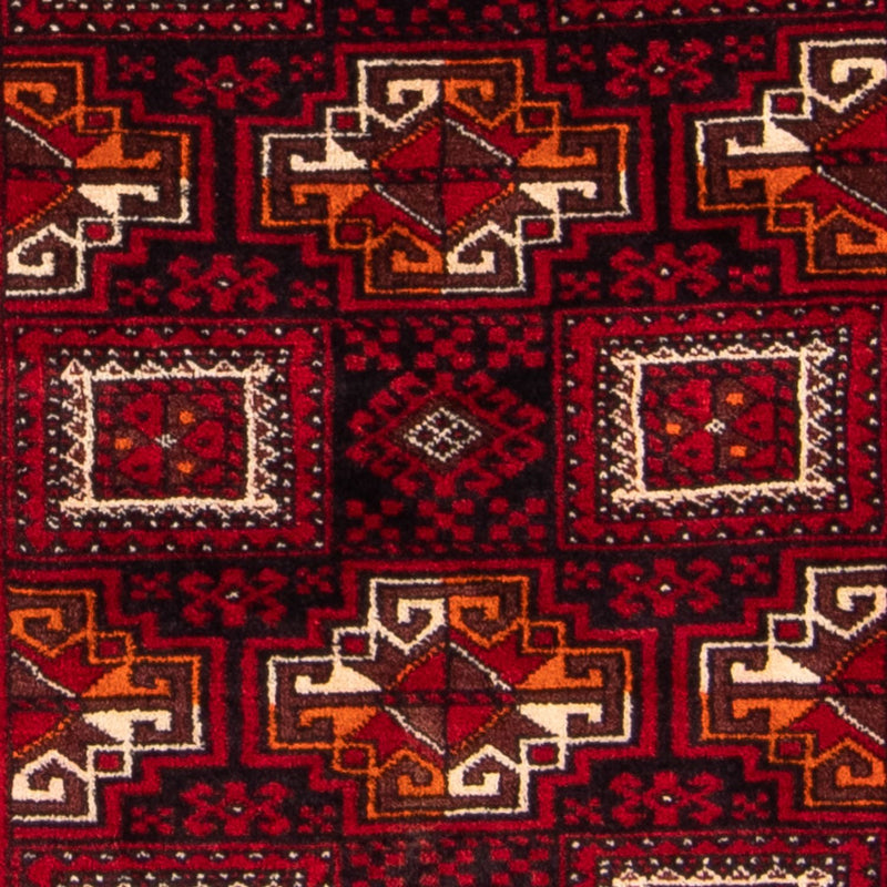 Løber Baluch-tæppe - 190 x 90 cm - rød