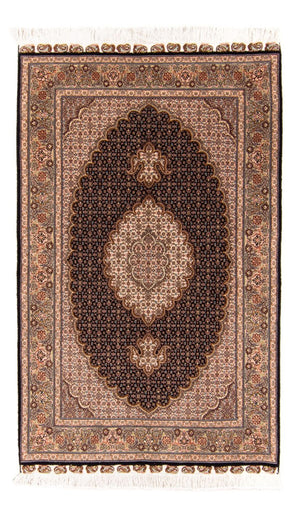 Persisk tæppe - Tabriz - Royal - 160 x 103 cm - mørkeblå