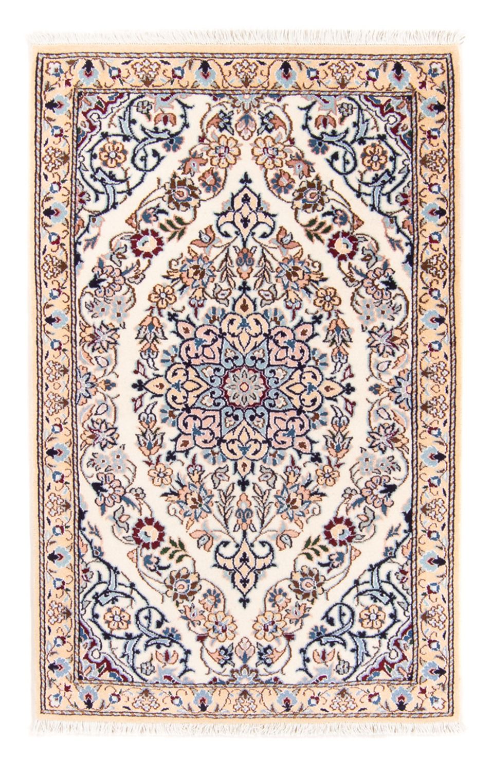 Persisk tæppe - Nain - Royal - 138 x 87 cm - beige