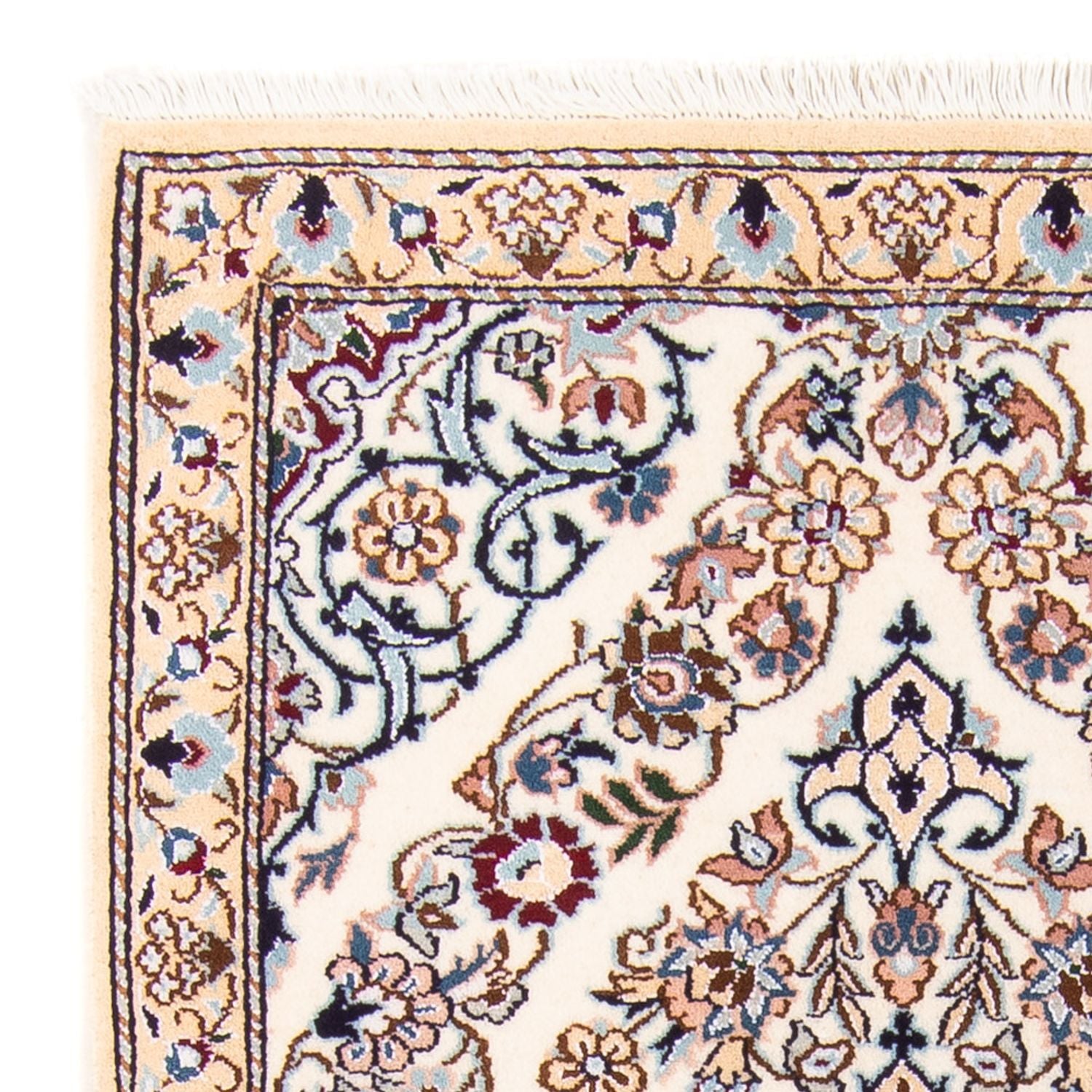 Persisk tæppe - Nain - Royal - 138 x 87 cm - beige